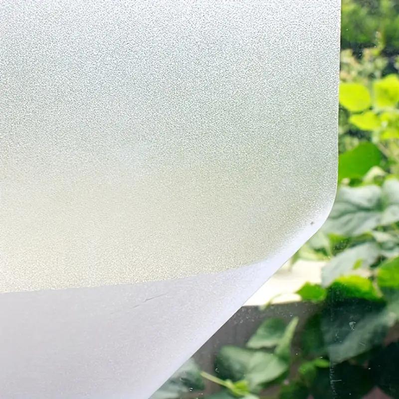 Matte Frosted Glass Decorative Film Roll Glue-Free Electrostatic Adsorption Soften Direct Sunlight Prevent Ultraviolet Radiation