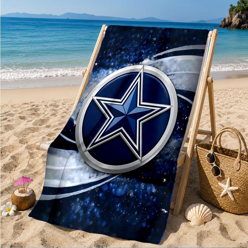 American Football Team Beach Towel, Quick-drying, Easy to Care for, Suitable for Both Fitness and Beach Vacations,Sports Essential