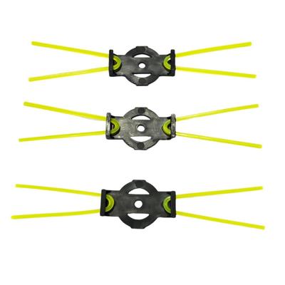 3-Piece Set Efficient Cutter Head Grass Mower Head Trimmer Accessories