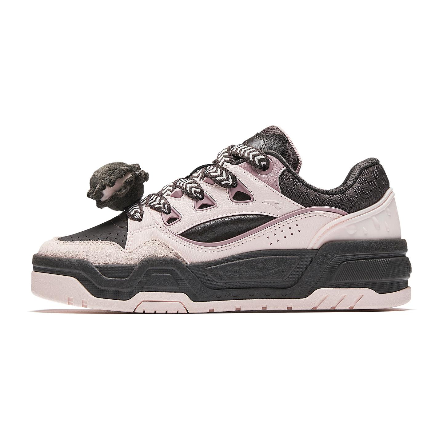 

Anta Микро Сахар Повседневный Модный Тренд Легкие Прочные Низкие Кеды для Скейтборда Женские кроссовки Коричневый Розовый Белый 922548088-3 35.5