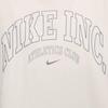 Nike Sportswear Essential Logo Print Comfortable Loose Fit Short Sleeve Drop Shoulder T-Shirt Women tops Light-Gray HJ6527-072