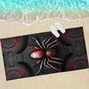 Mechanical Spider Beach Towel, Soft Microfiber Quick Dry Oversized Bath Towel, Cool Tech Summer Pool Blanket
