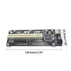 PCI-E to DUAL PCI Adapter Card Supporting Dual Pci to Work Simultaneously