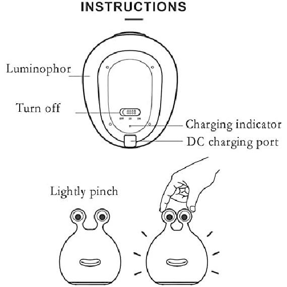 

Ночник для детей, для мамы, перезаряжаемый от USB, милые лампы в виде животных, сенсорное управление и установка таймера, безопасный силикон, материал АБС+ПК, прикроватная лампа, портативный