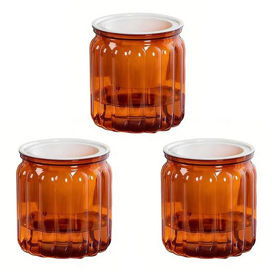 Flowerpot with Drainage Holes Water Filling Port Automatic Self-Watering Hydroponic Flowerpot Transparent Base Plant Container