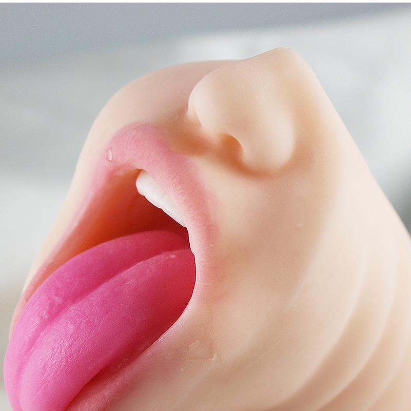 Realistlik vagiina pärakutasku tuss keelemasseerija meessoost masturbeerijad seksmänguasjad täiskasvanutele armastusnuku stimulaator masseerija täiskasvanutele mõeldud toode