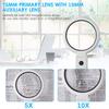 5x/10x Handheld Desk Magnifier With Led Light And Stand Usb Powered Illuminated Magnifying Glass For Crafting Clock Watch Repair