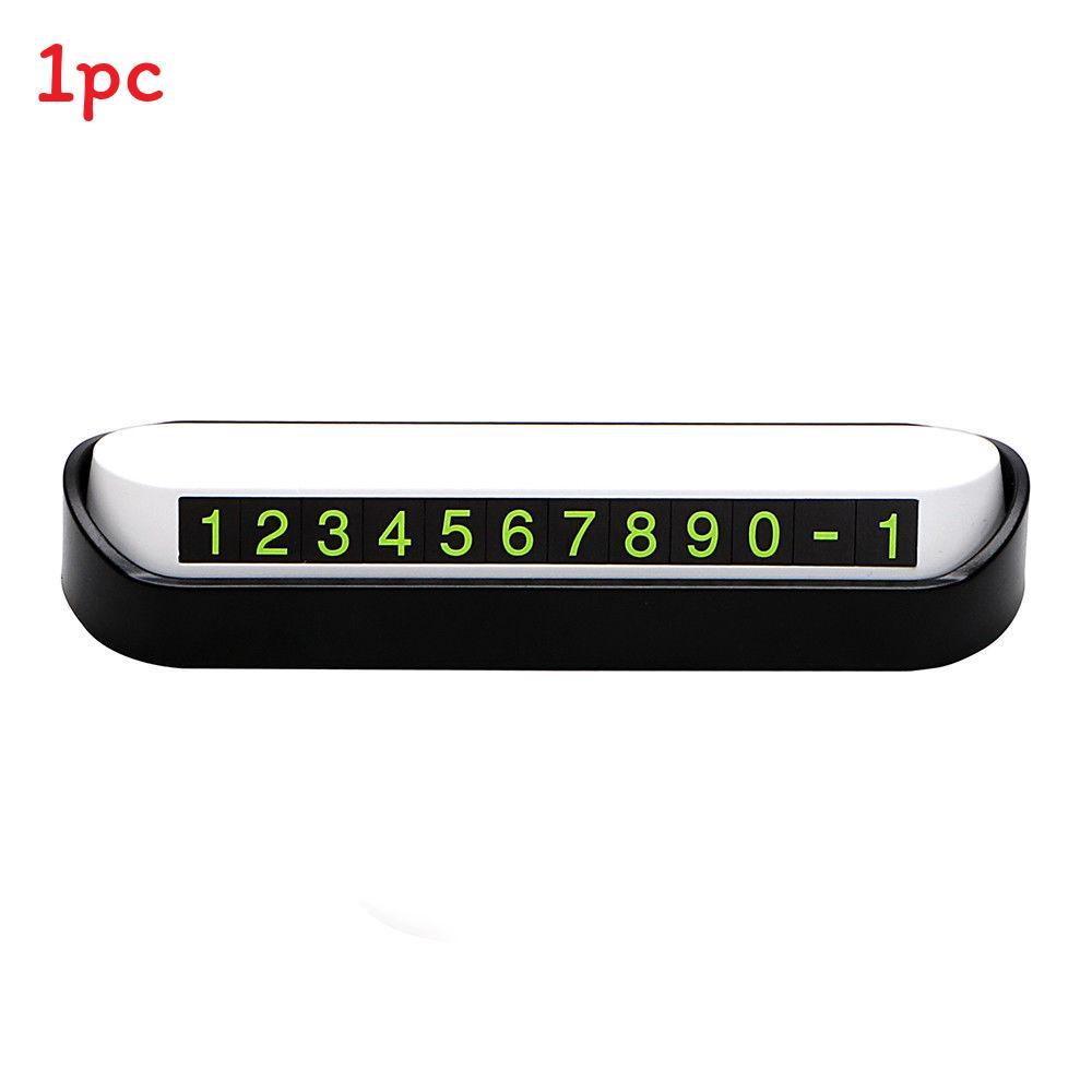 Temporary Parking Sign With Number And Phone Press Button For Car Moving Assistance