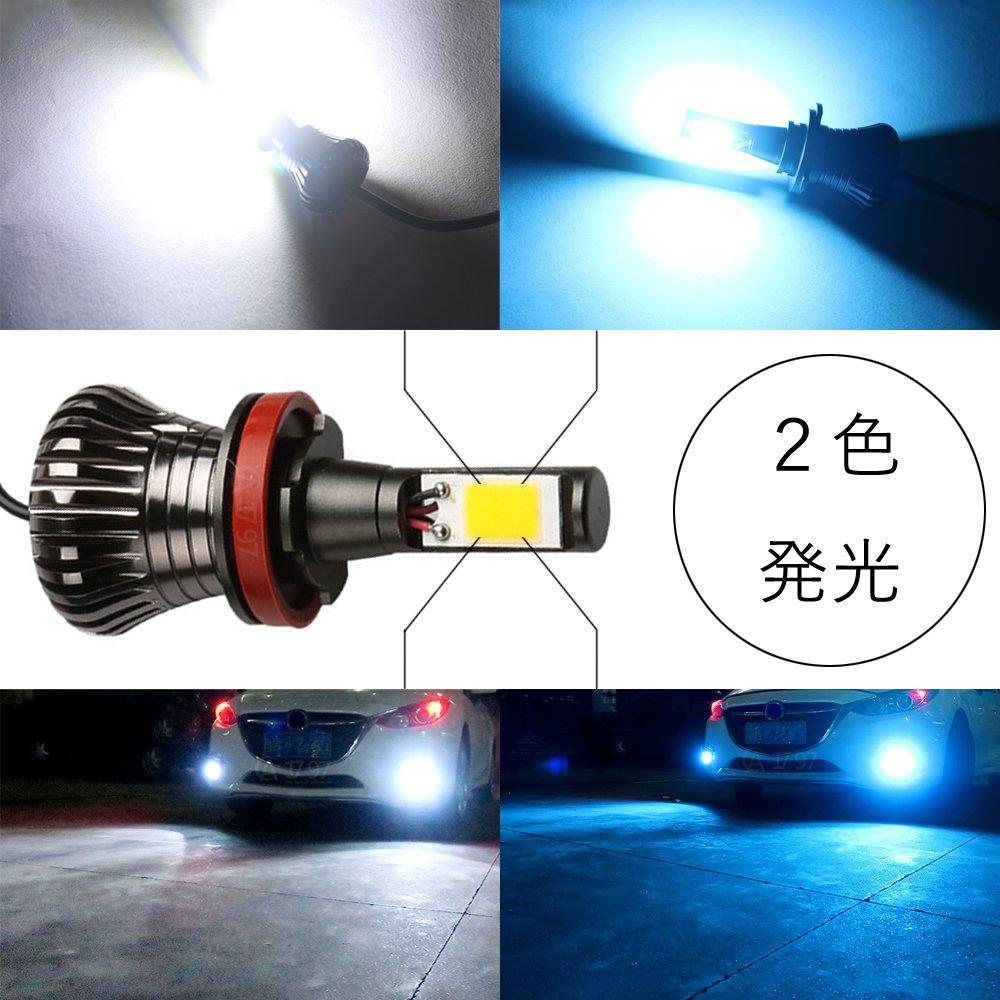1797 LED Fog Lamp, H8, H11, H16, White, Ice Blue, 2 Colors, Fog Lamp,
