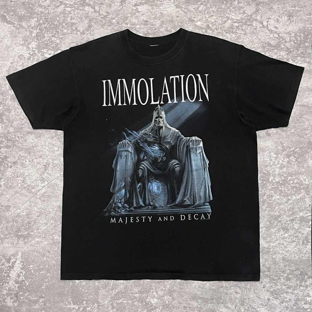 Immolation Band Majesty and Decay Shirt Unisex Concert S-5XL Reprint AR478 Unisex T-Shirt