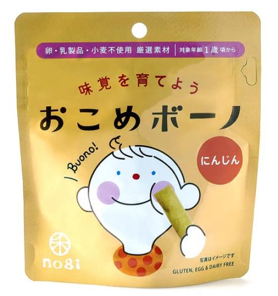 

Kame Rice Bono Carrots 30g x 6 bags