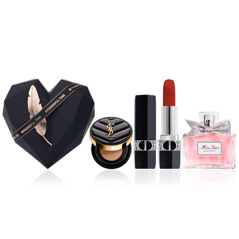 

DIOR Perfume Velvet 999 Formal + Miss EDP 5ml + Leather Air Cushion 20 5g синий