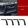 Carbon Fiber Door Armrest Decor Strip Trim Cover for 4Runner 2010+ Accessories