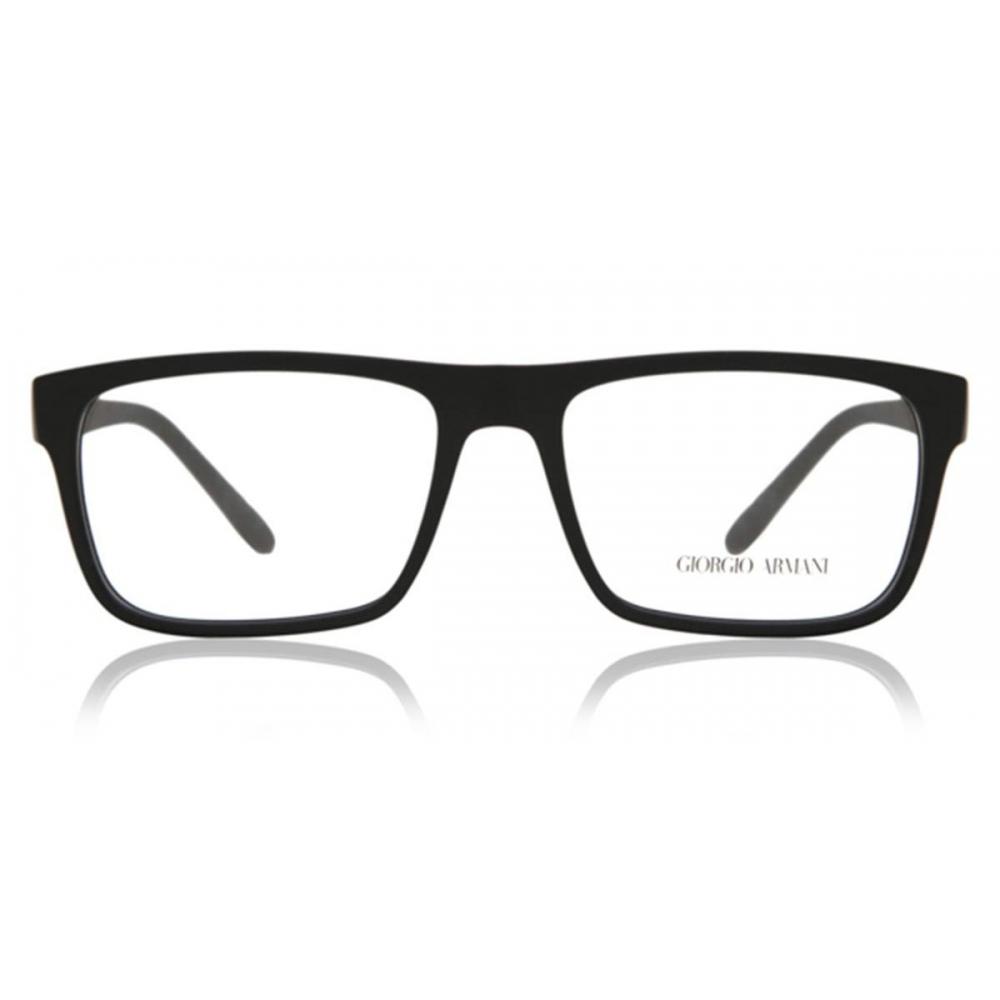 

Giorgio Armani Ar7042 5063 Men Eyeglasses Black Rubber/54
