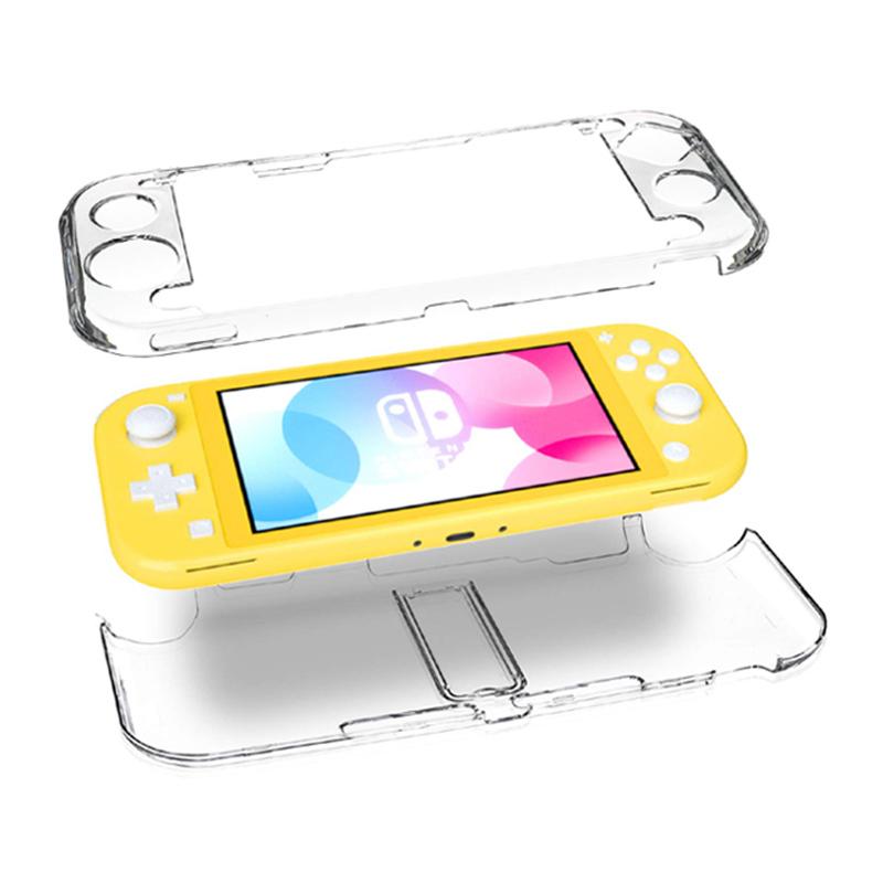 High Clear Transparent Crystal Protective Case for Nintendo Switch Lite PC Material Game Console Accessories