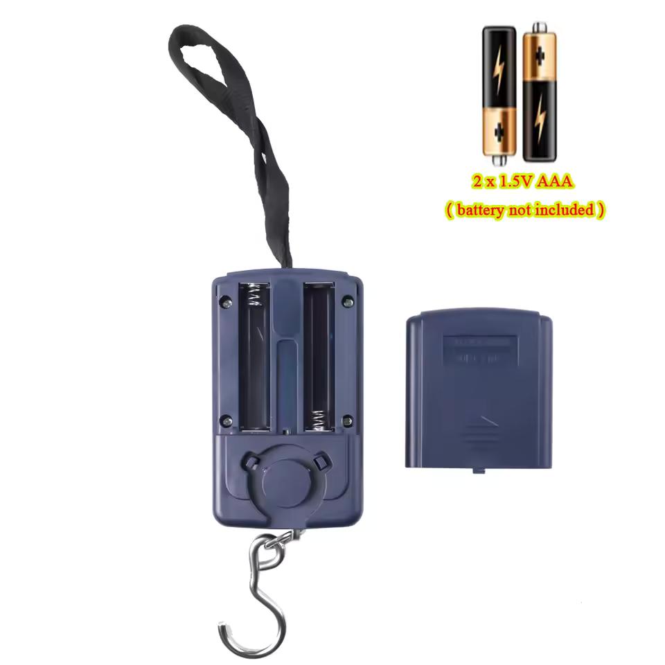 2 szt. Wielofunkcyjna Mini 40kg10g Elektroniczna Wisząca Waga Wędkarska Bagażowa Przenośna Cyfrowa Poręczna Kieszonkowa Waga Hakowa Narzędzie
