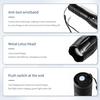 4 In 1 Multi-color Strong Light Flashlight LED Aluminum Alloy Zoom Flash Light Torch Rechargeable Outdoor Camping Lamp
