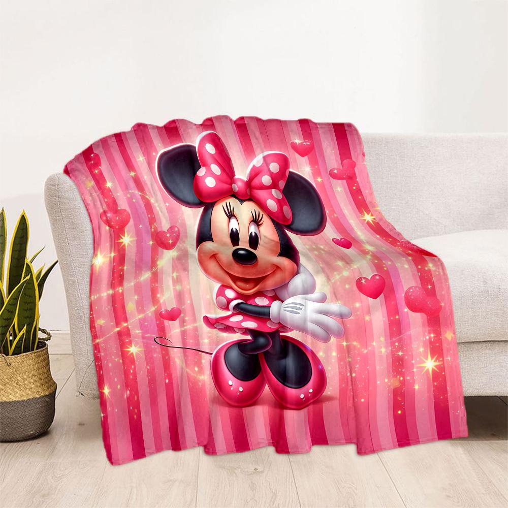 Halloween Disney Friends Blanket Cozy Blanket Versatile Accessory Suitable for Gifting Relatives and Friends Y14