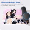 Süßes Anime-Mädchen-Mauspad K-ON Großes Gaming-Mauspad Büro-Computer-Tastaturmatte PC-Schrank Erweiterte Tischmatte Schreibtischzubehör