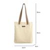 [Decorative] tote bag ladies canvas canvas tote shoulder bag shoulder bag handbag canvas Plain color