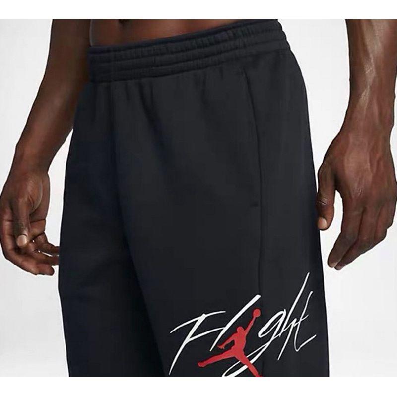Jordan Air Print Knit Fleece Joggers Men Bottoms Black CQ7750-010