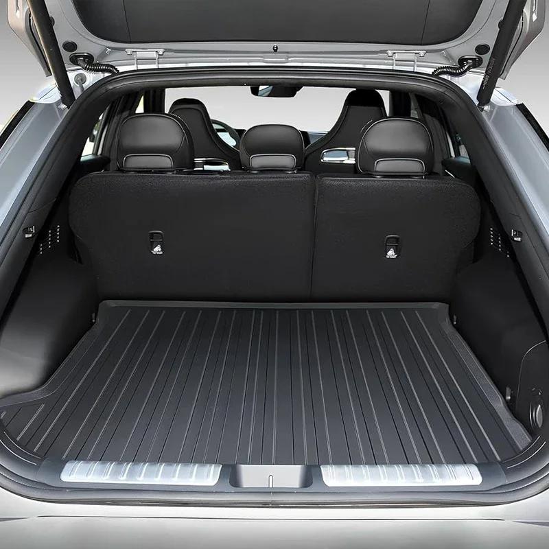 TPE Car Rear Trunk Mat For Jetour T2 Accessories 2023 2024 2025 Traveller Shanhai T2 Waterproof Anti-dirty Material Rubber Pad