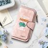 Inspirational Quote Leather Wallet for Daily Use Portable Stylish Long Purse Card Holder