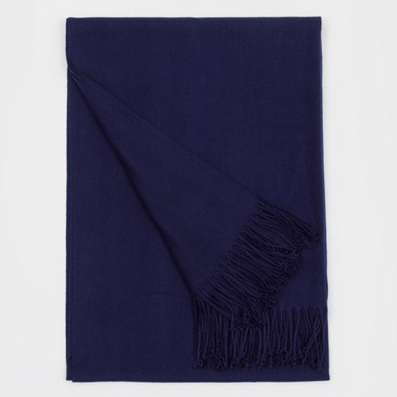 RECLOW MILD Plain Muffler NAVY