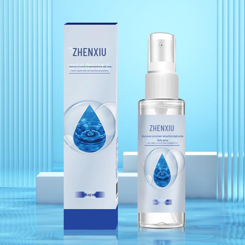 Zhenxiu Aluminum Zirconium Tetrachlorohydroxide Antiperspirant Body Spray - Refreshing Fragrance for Underarm Odor Removal