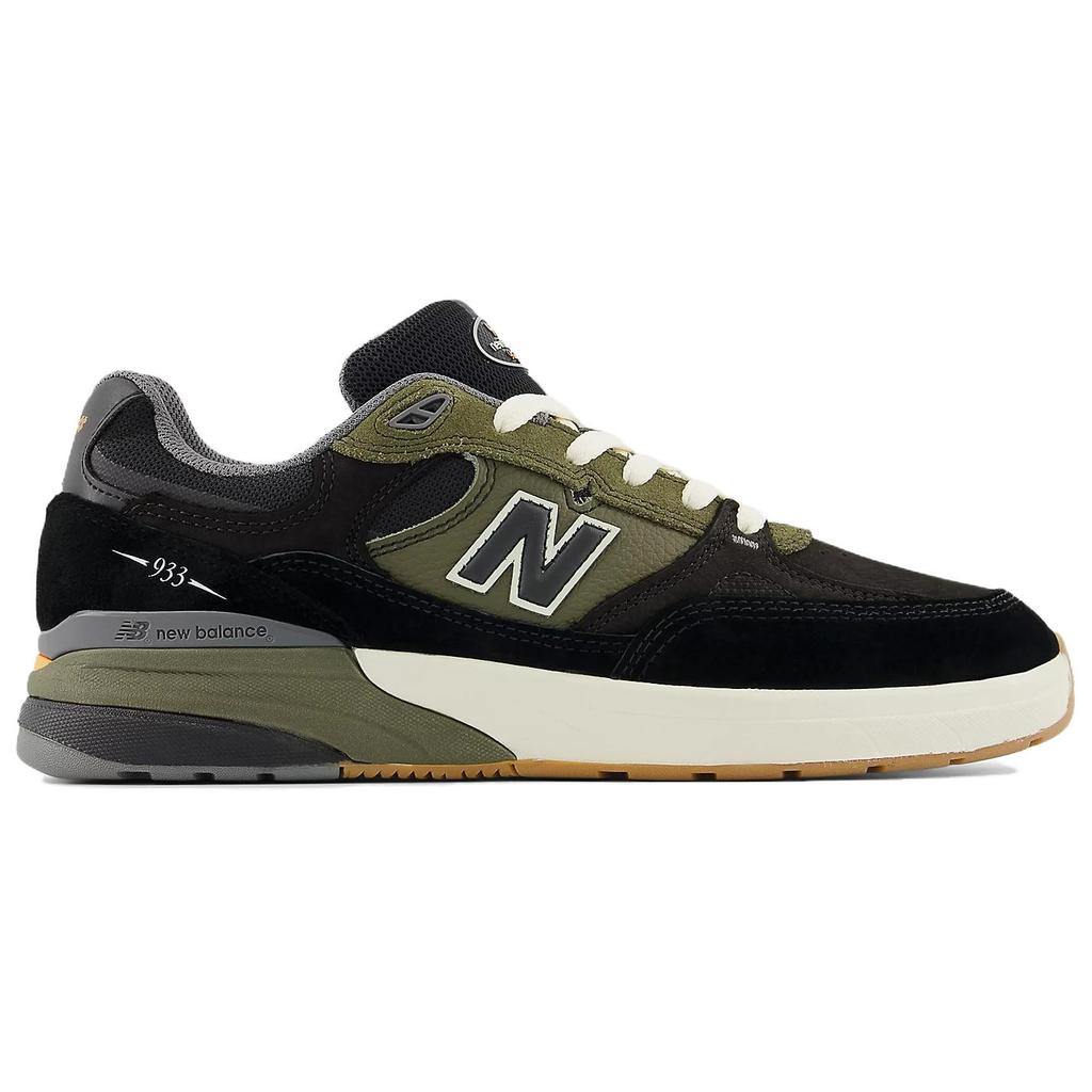 Andrew Reynolds x New Balance Numeric 933 Μαύρο Σκούρο Ολιβίνη Unisex Αθλητικά Παπούτσια NM933BST