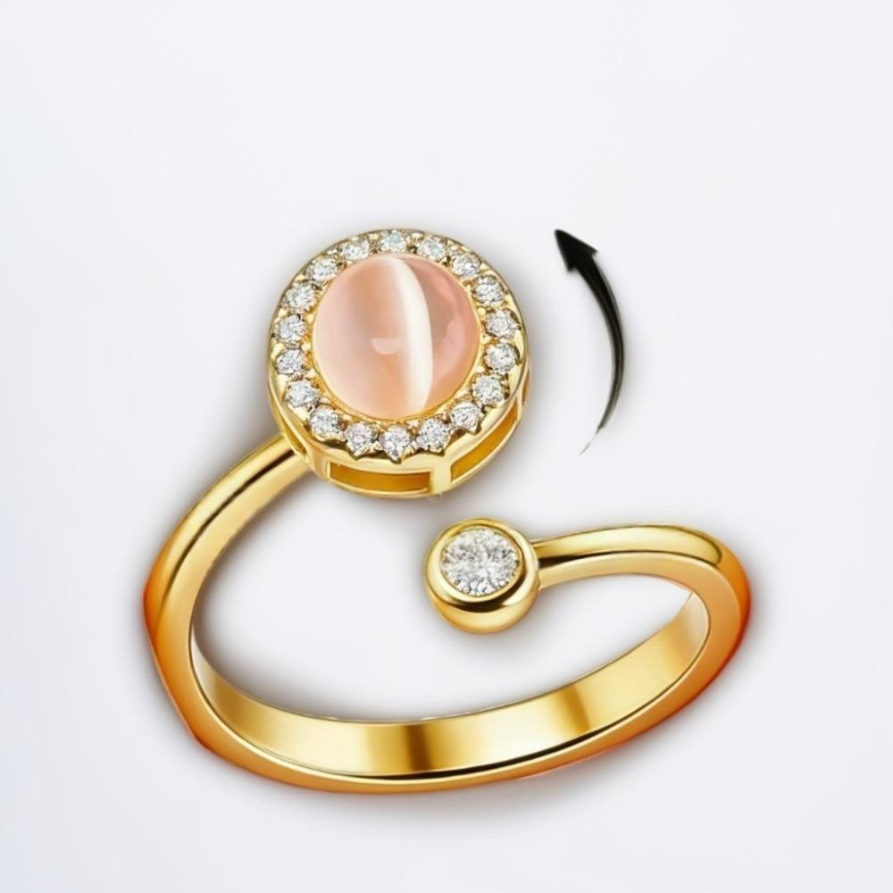 Fretting Bead Rotating Ring Creative Ring Anti-stress Anxiety Ring