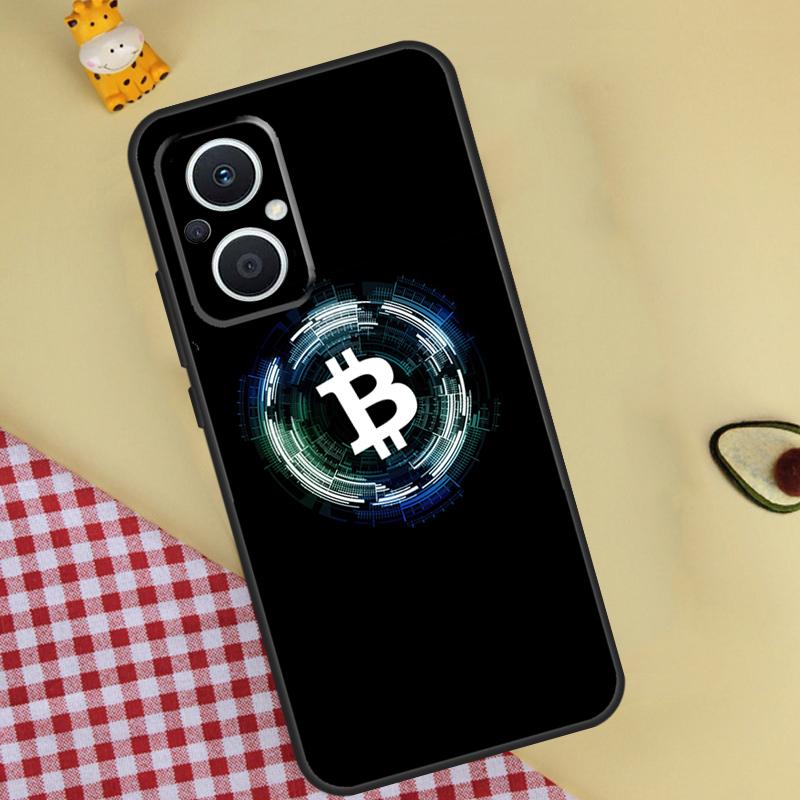 Bitcoin Phone Case For OPPO Reno 12 12F 13 13F 11 8T 7 8 10 Pro OPPO Find X8 X6 Pro X3 X5 Lite Cover
