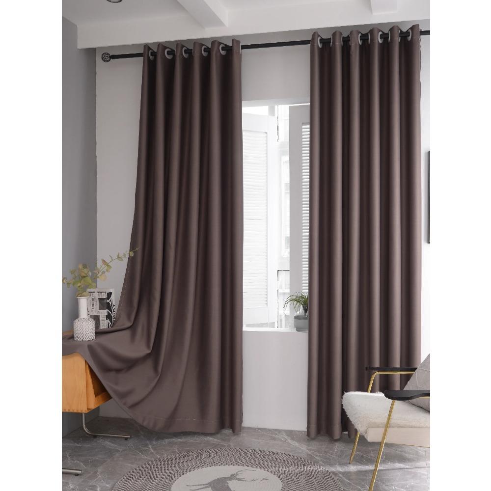 1 Stück 90 % Verdunkelungsvorhänge mit Ösen für Schlafzimmer und Wohnzimmer mit hoher Lichtblockierungswirkung und hohem Schattierungsvorhang
