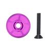 Light Weight Aluminum Alloy Bike Headset Cap Precisions Machined Top Cap For Mountain Road Bicycles Cycle Headset Cover