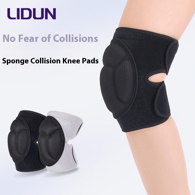 

Sports tortoise shell sponge knee pads, dance worship Buddha digging Cordyceps skiing non-slip thickened anti-collision adjustment knee pads S single (suitable for 60-45kg)