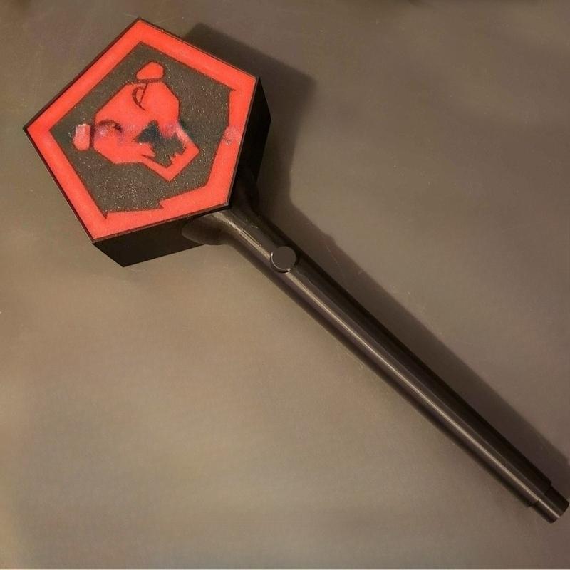 KPop Demon Hunter Light Stick Cosplay koncert szurkolói stift színes fények támogató stift csoport halloweeni party kellékek kiegészítők