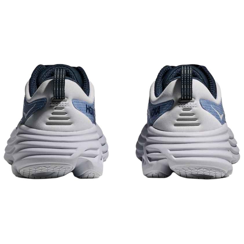 HOKA Bondi 8 Caged Stealth Tech Pack - Sea Ice Men Sneakers Blue Grape-Agate 1155391-SRPG