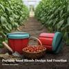 Farm Work Seat Hands-free Wearable Stool Soft Top Gardening Helper for Vegetable Harvest Outdoor