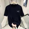 Bird Family Men's Heavyweight Double Yarn Combed Short Sleeve T-shirt - Summer Trend