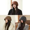 Casual Womens Foldable Knit Beanie With Breathable Polyester For Fall And Winter