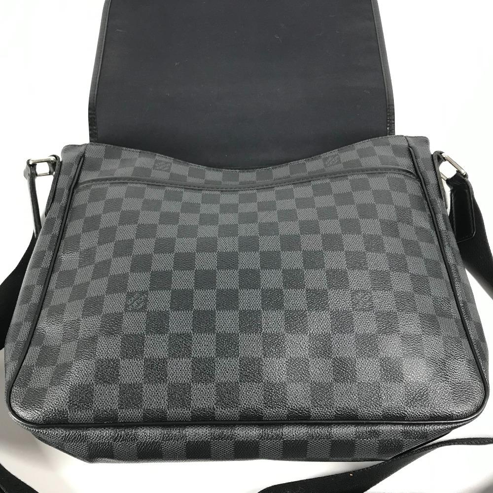 Louis Vuitton N58029 Damier Graphite Daniel MM Daniel MM Messenger Shoulder Bag