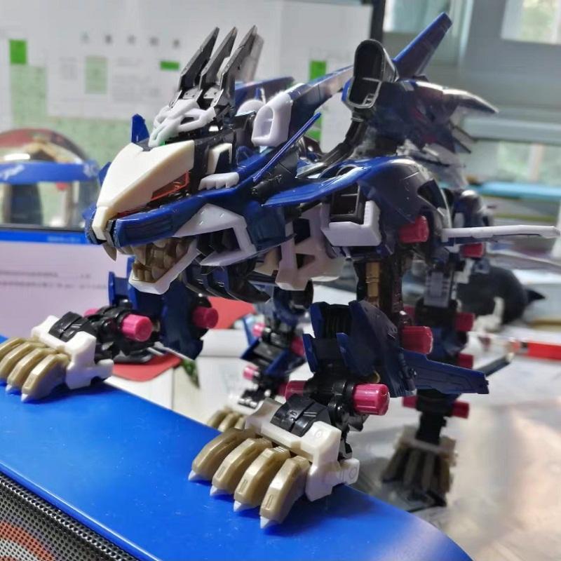 BT Stavebnice ZOIDS RZ-041 Liger ZERO Jager 1:Plastiková stavebnice v měřítku 72 s plně pohyblivými díly, sestavitelný model, vánoční dárky pro děti