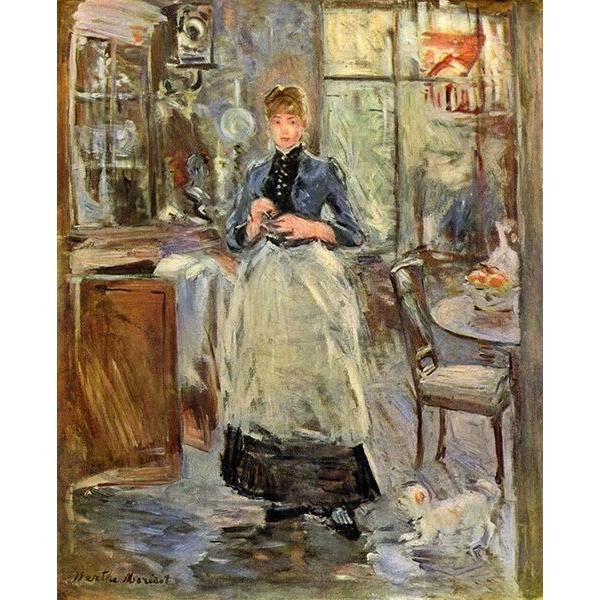 Berthe Morisot tapestry in a restaurant 75x100