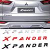 Gzcp7 ABS Car Rear Trunk Letters Emblem Decal Badge for Xpander Logo Pajero Outlander Eclipse Delica Grandis Decoration