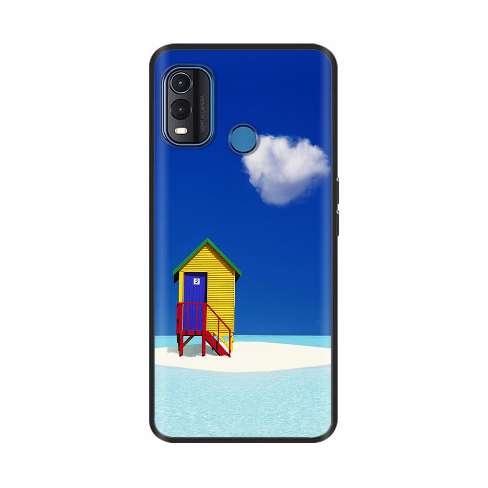 Θήκη για Nokia G11 Plus Χαριτωμένη Καρδιά Λουλούδι Μαλακή Σιλικόνη Πίσω Κάλυμμα για Nokia G11 Plus NokiaG11 G 11 Προστατευτικό Μαύρο TPU Θήκες Κινητού