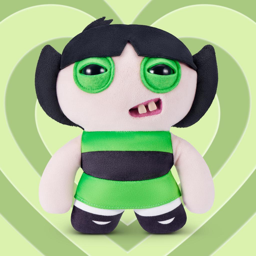 Fuggler The Powerpuff Girls Buttercup Plush Toy 15746A (Authentic)