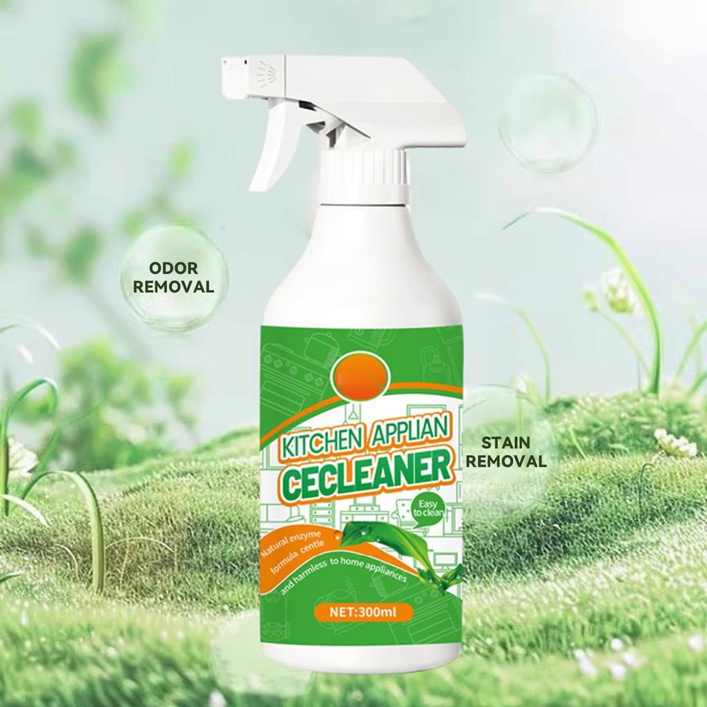Electrolyzed Ion Kitchen Cleaner Spray,Fly Cleanse Natural To Household Appliances,Kitchen Appliance Cleaner,For Hold,Oven,Stove,Range Hood300ml