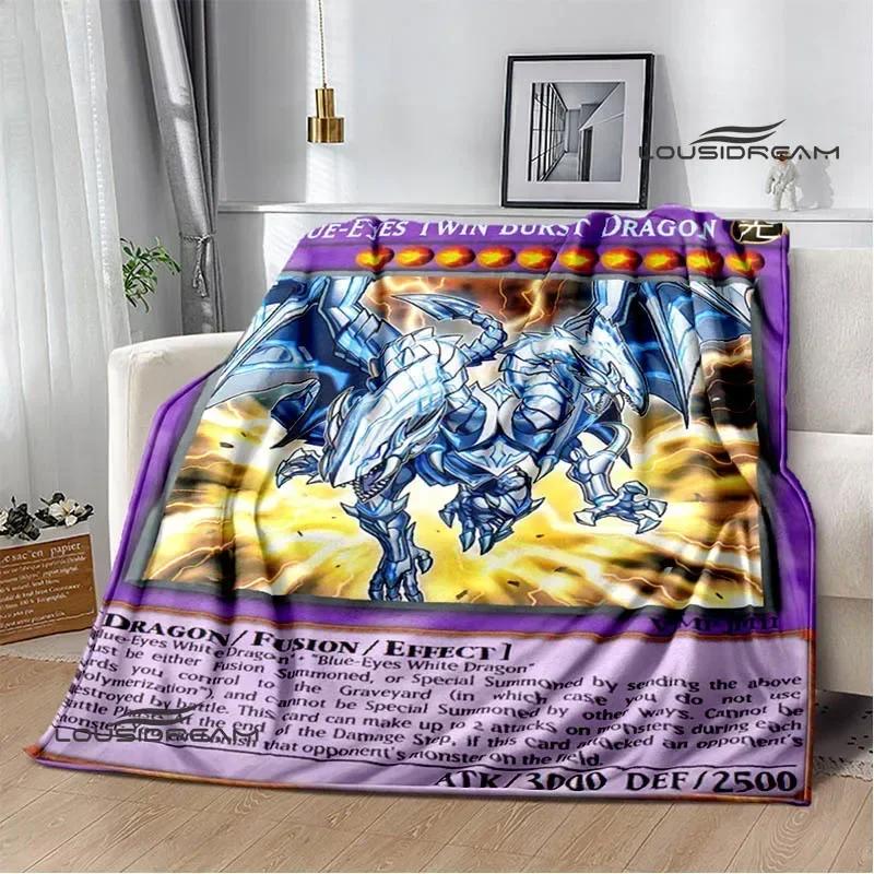 

YU-GI-OH! Card printed blanket Warm Flannel Blankets Soft and Comfortable Home Travel Blanket bed linings Birthday Gift 30x40in
