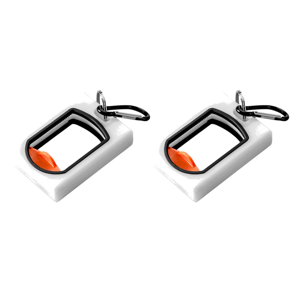 1-5PCS Square Cable Tie Organizer Fluorescent Portable Storage Cable Tie Holder Stable Fluorescent Organizer Indoor Outdoor Use