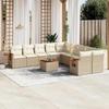 VidaXL Garden Lounge Set with Cushions 11 Pcs, Patio Seating, Furniture Set, Backyard Terrace Furniture 3227199